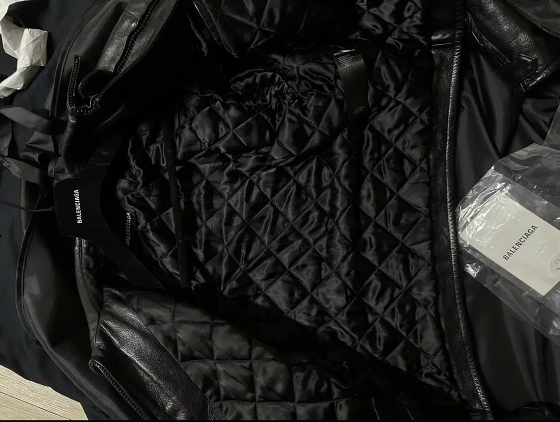 발렌시아가 바이커자켓 46 상품이미지4