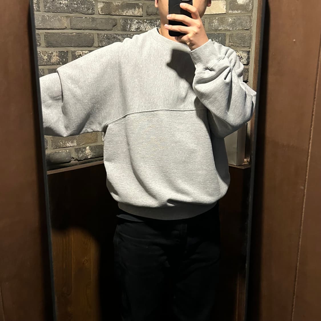 XL) 모이프 moif 스웻 맨투맨 티셔츠 상품이미지8