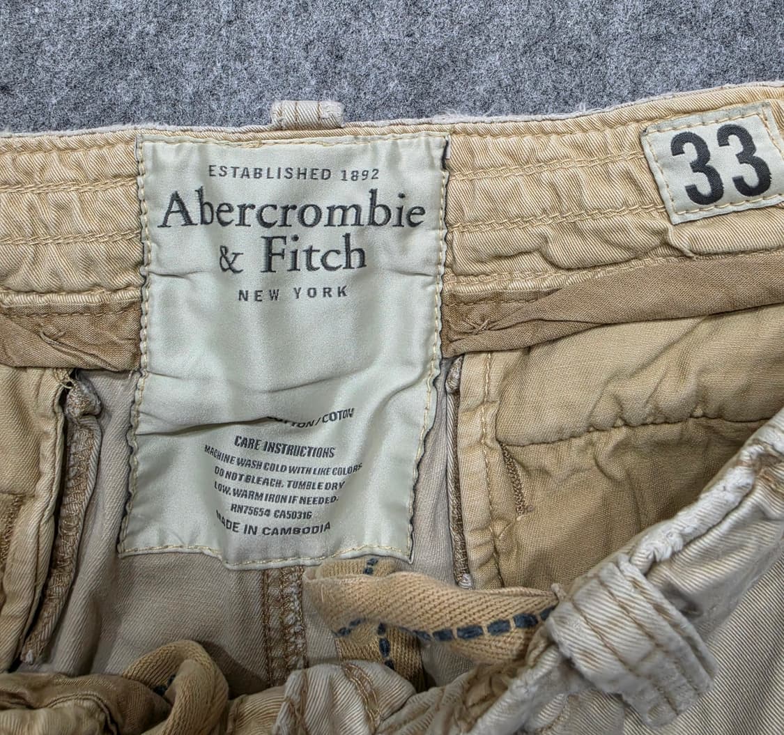 아베크롬비 Y2K 카고 하프팬츠 카고 반바지 33 상품이미지8
