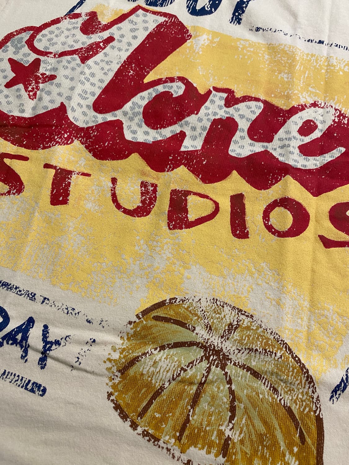 아크네 스튜디오 백프린트 티셔츠 (남여공용) 상품이미지5