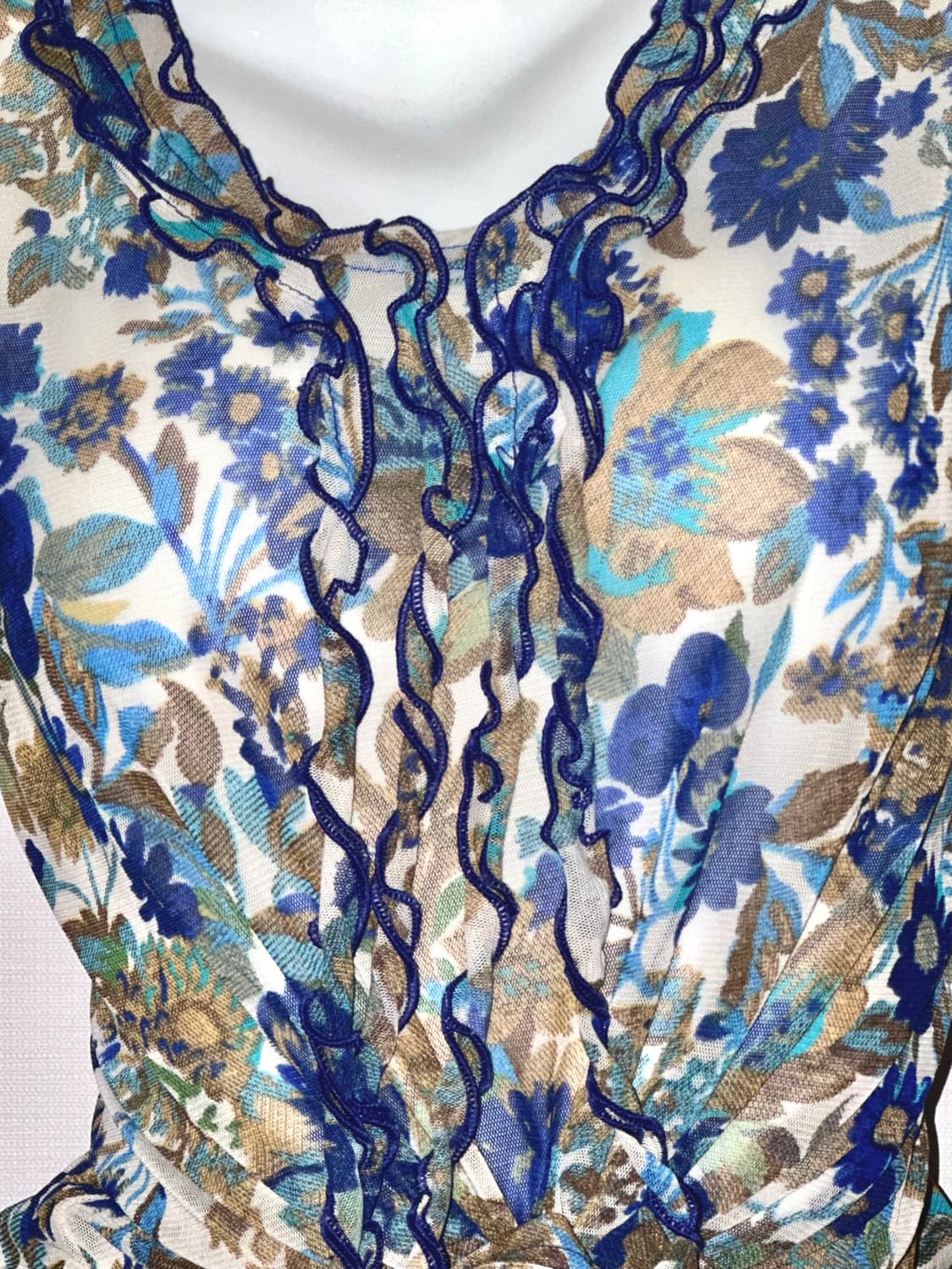 빈티지 플로럴 오리엔탈 슬리브리스 상품이미지2