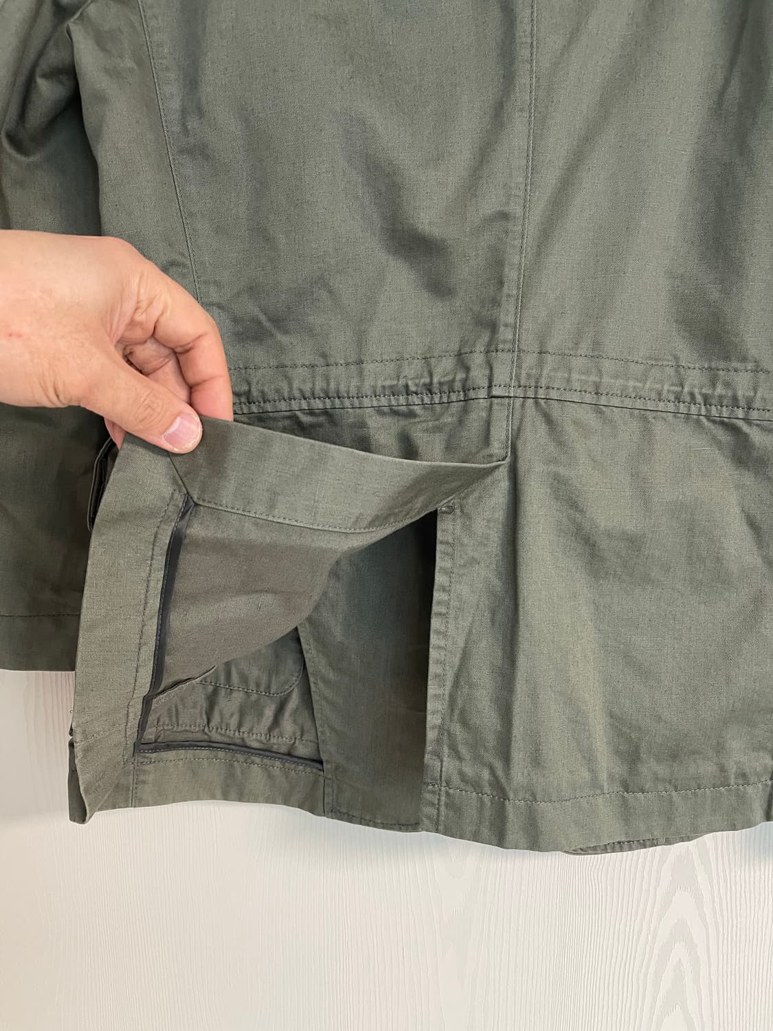 휴고 보스 사파리 블레이저 올리브 48(100) 상품이미지4