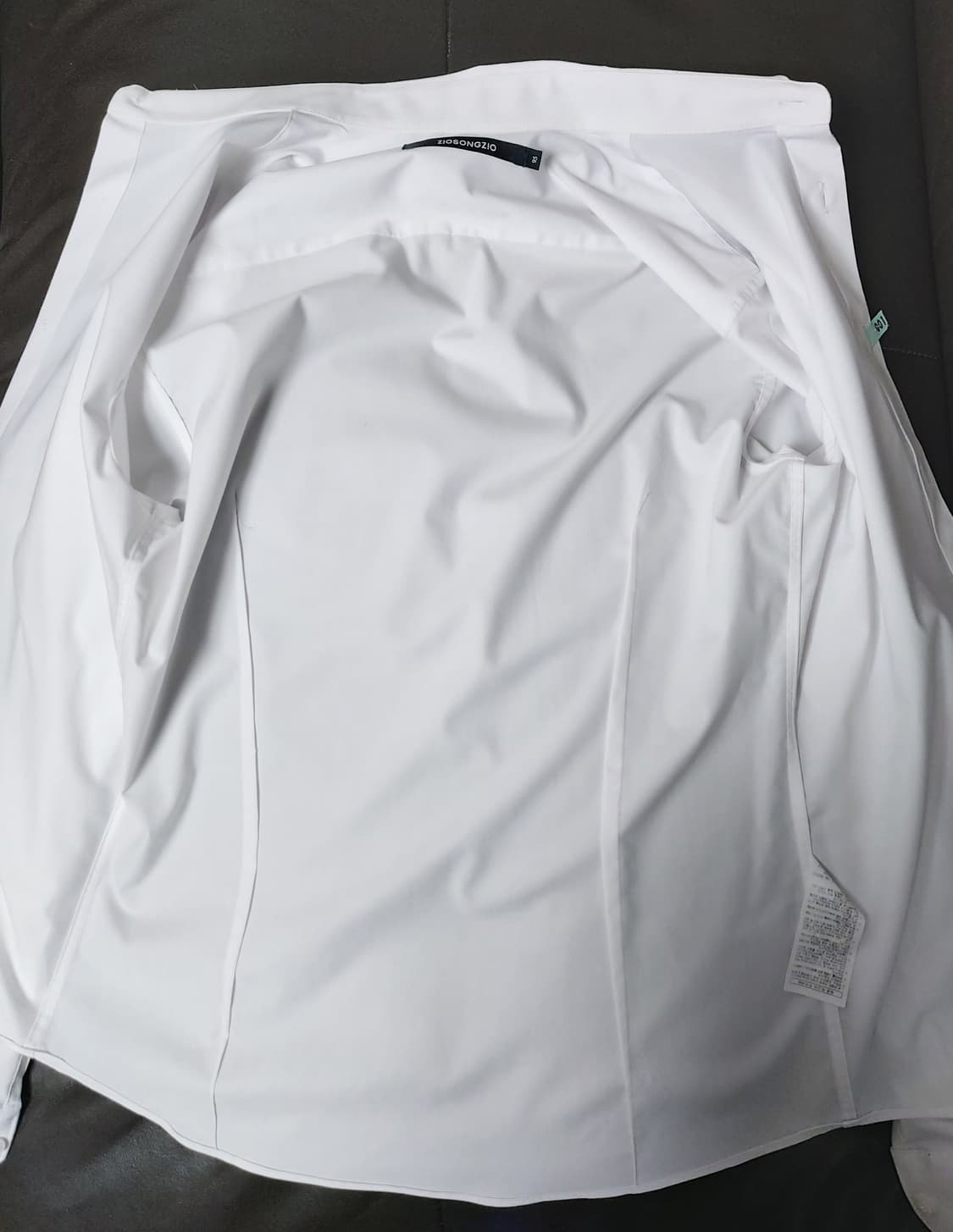 지오송지오 화이트 셔츠 (95)슬림핏 

 상품이미지4