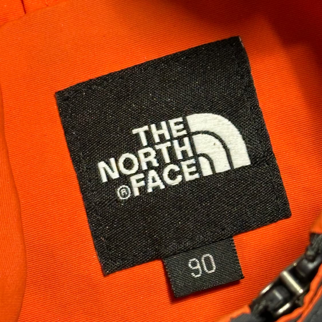 90 노스페이스 암포켓 챠콜 후드 바람막이 상품이미지4