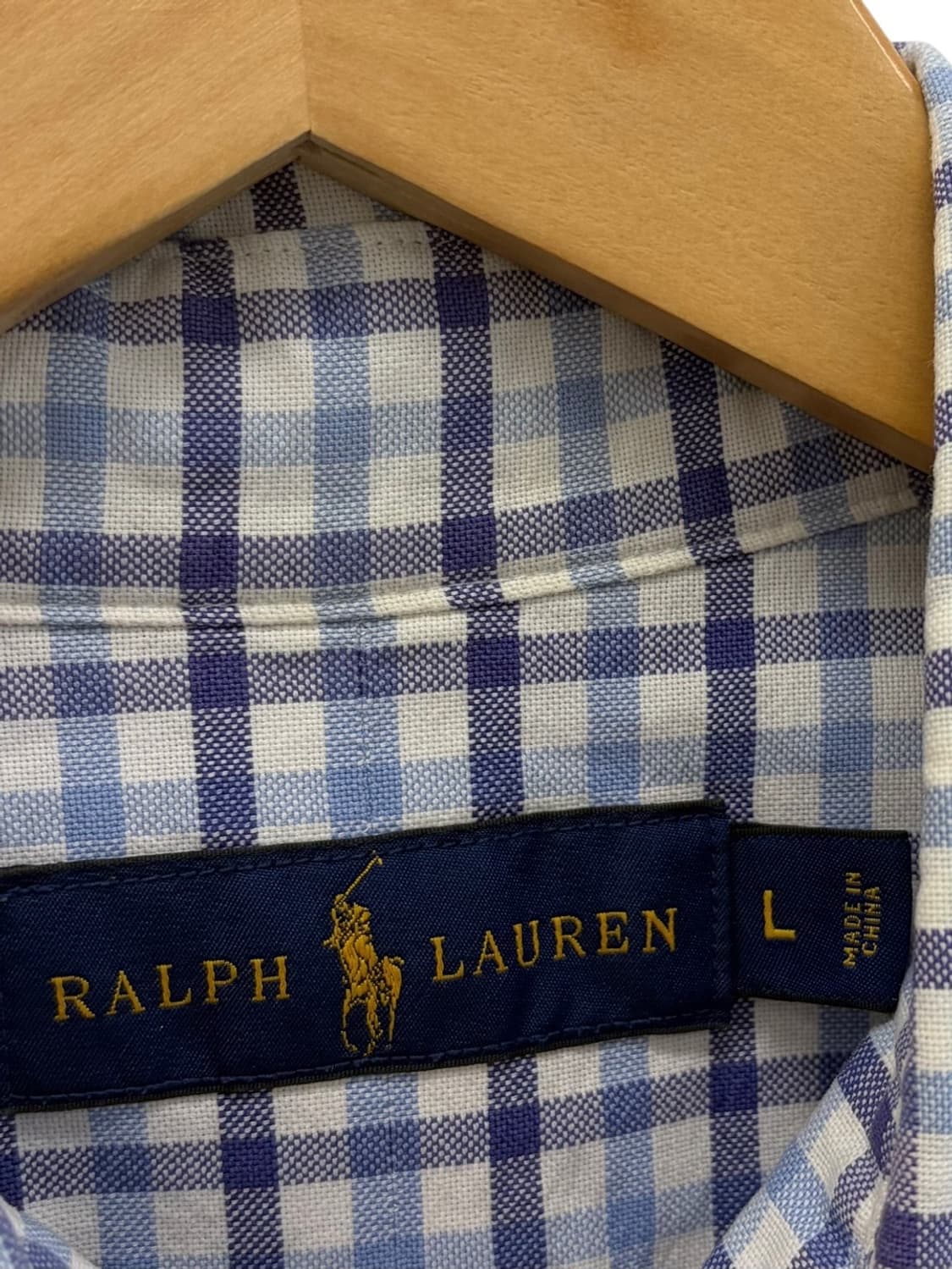 폴로 옥스포드 체크 셔츠 (L) 상품이미지8