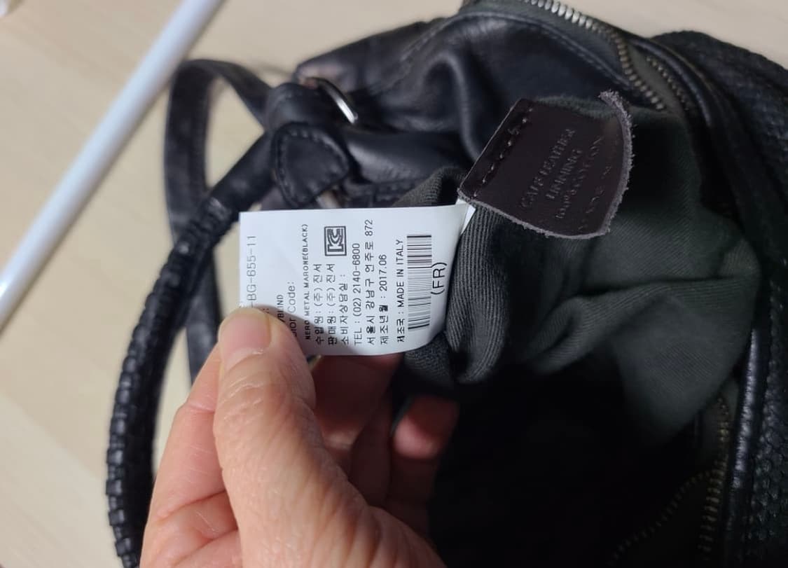 지보티첼리 송아지가죽 숄더 크로스백 이태리제조 상품이미지10