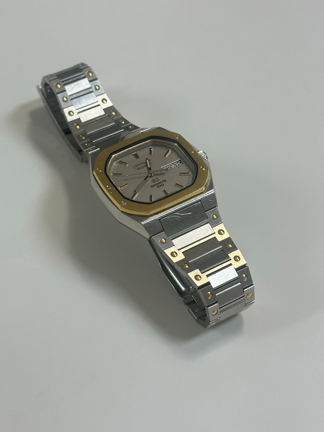 빈티지 세이코 콤비 산토스 로얄오크 상품이미지6