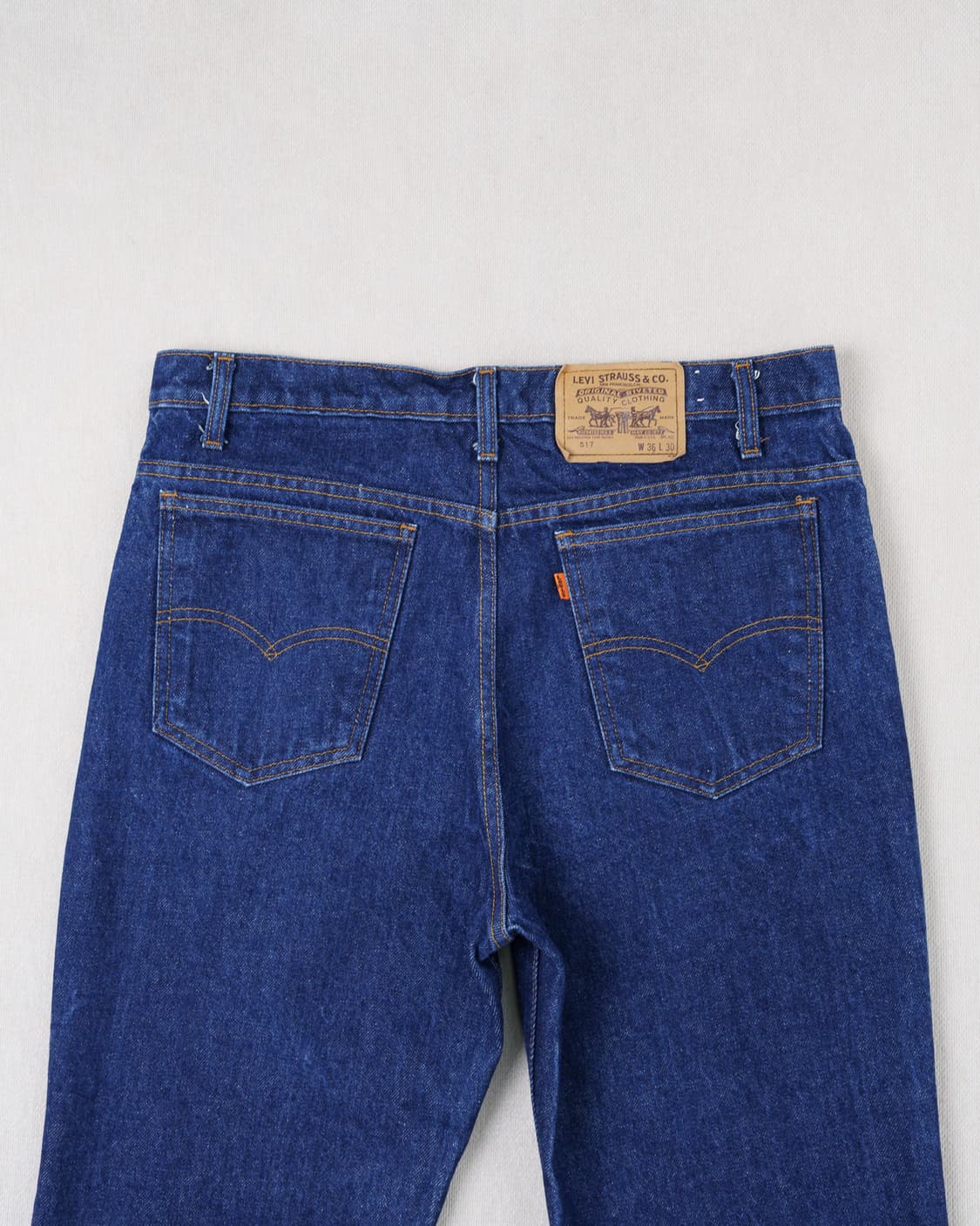 (허리 44) 80s 리바이스 517 부츠컷 데님 팬츠 상품이미지7