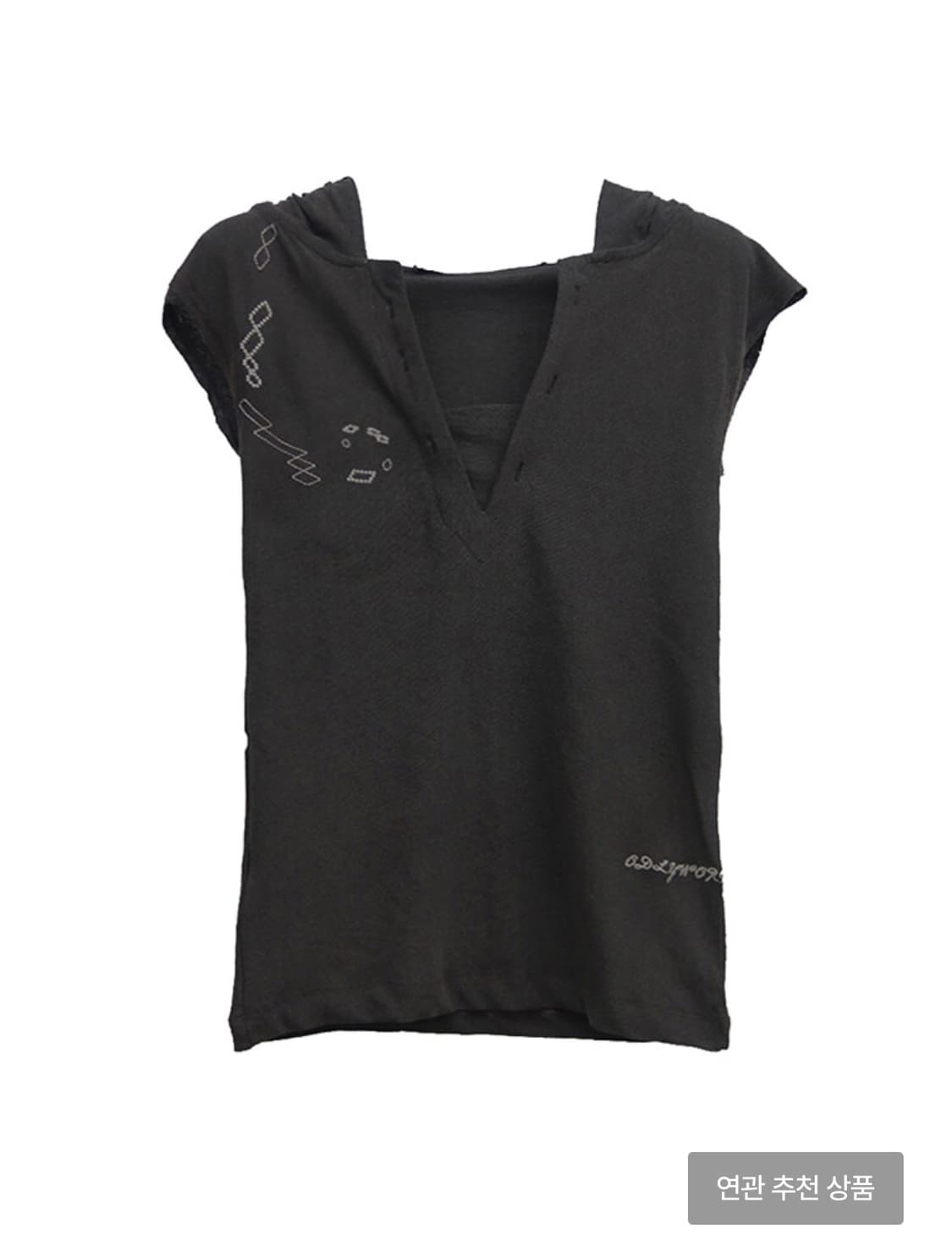 오들리워크샵 ODLYWORKSHOP Slim Fit Sleevless 상품이미지2