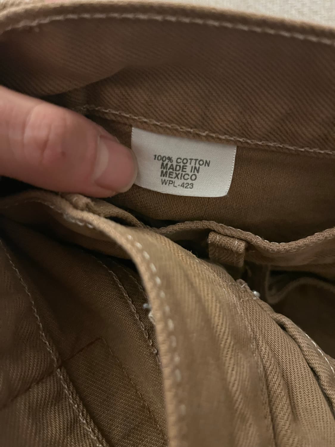 리바이스 501 브라운데님 상품이미지3