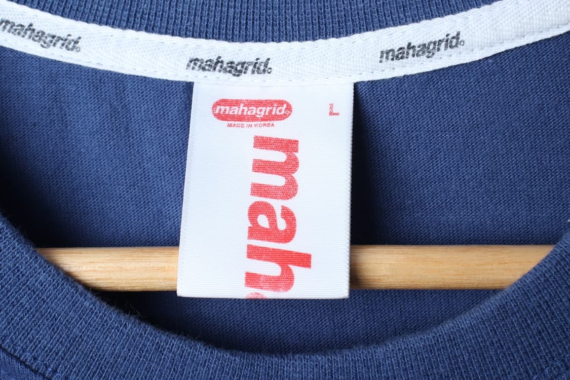 (L-XL) 마하그리드 반팔 티셔츠 빅로고 블루 올드스쿨-H31965 상품이미지6