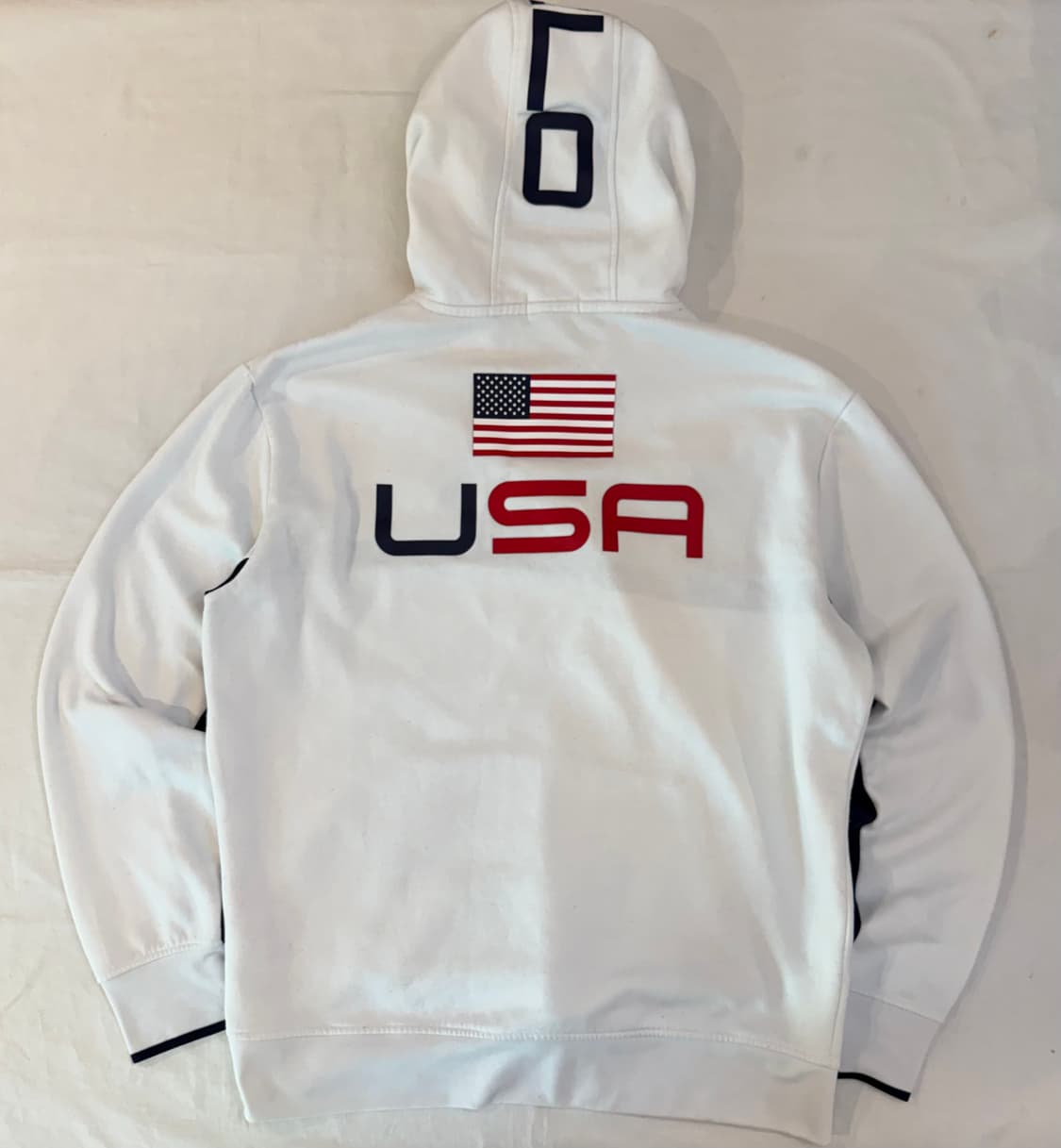 폴로 랄프로렌 빅포니 치프키프 USA 성조기 후드티 화이트 상품이미지4