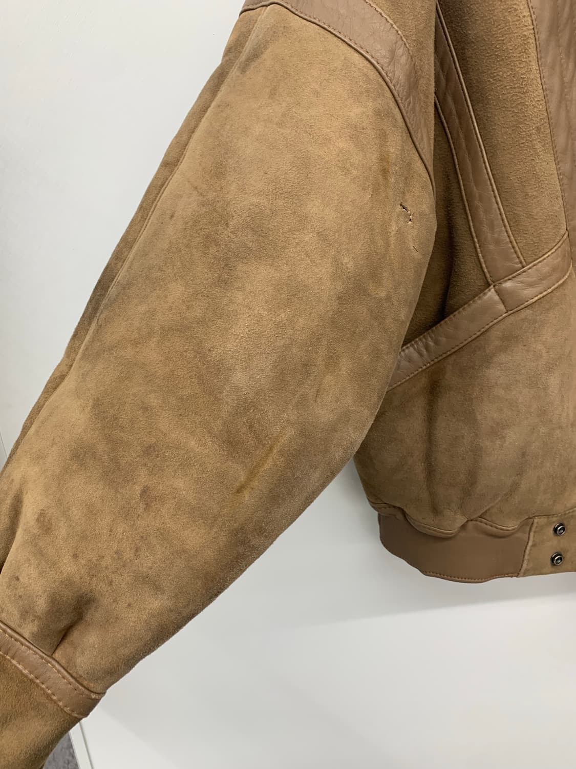 이태리 무통 무스탕 봄버 상품이미지10