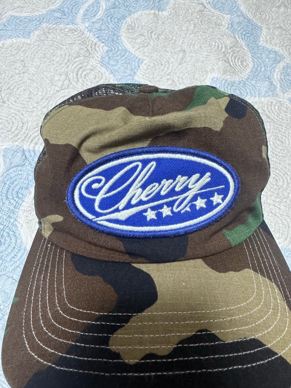 Cherry LA five panel camo hat 상품이미지2