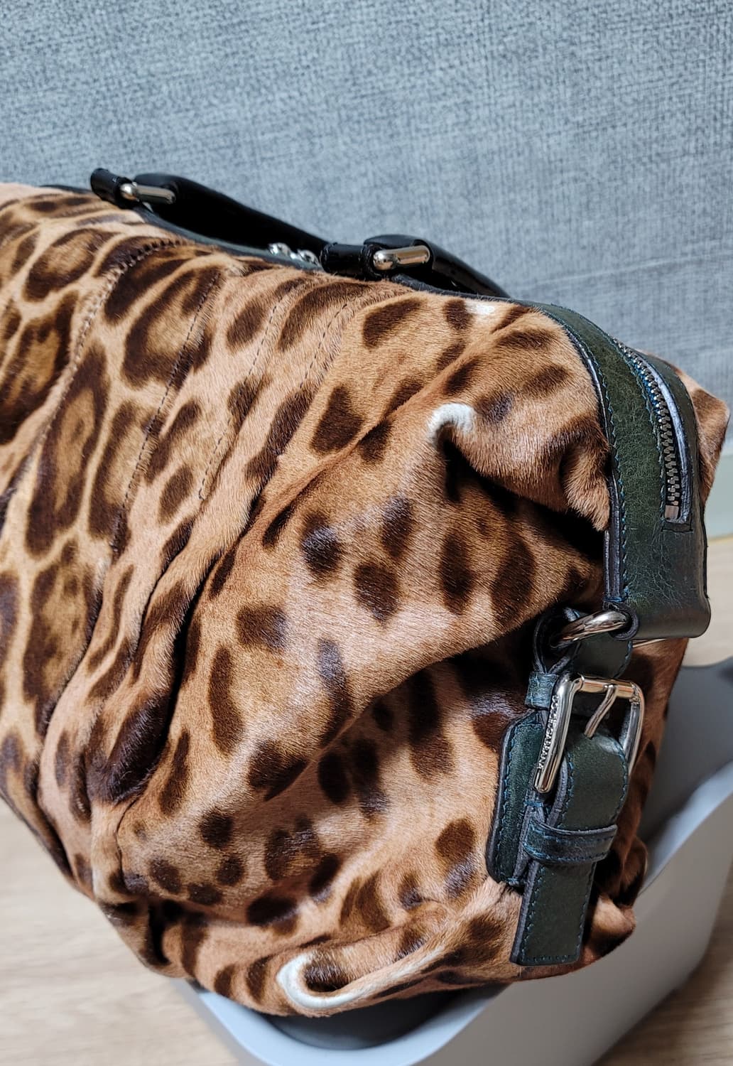 돌체앤가바나 레오파드 송치  토트백 상품이미지5