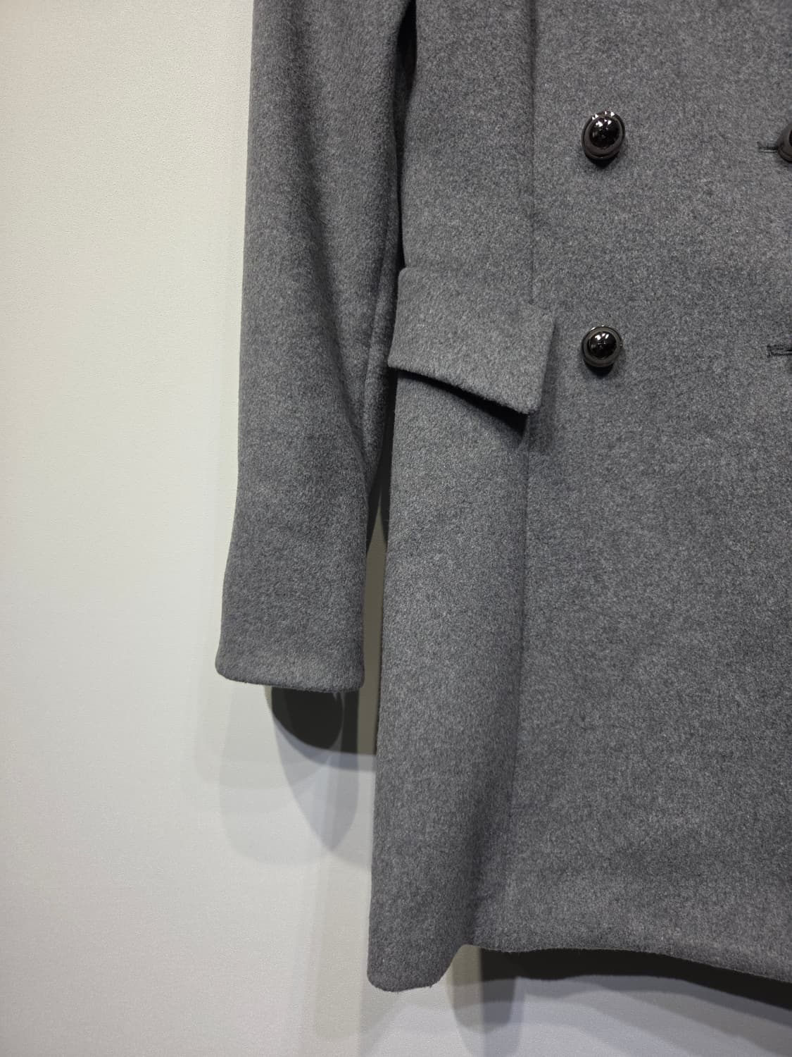 EGOIST 에고이스트 하이넥 플레어 울 코트 상품이미지4