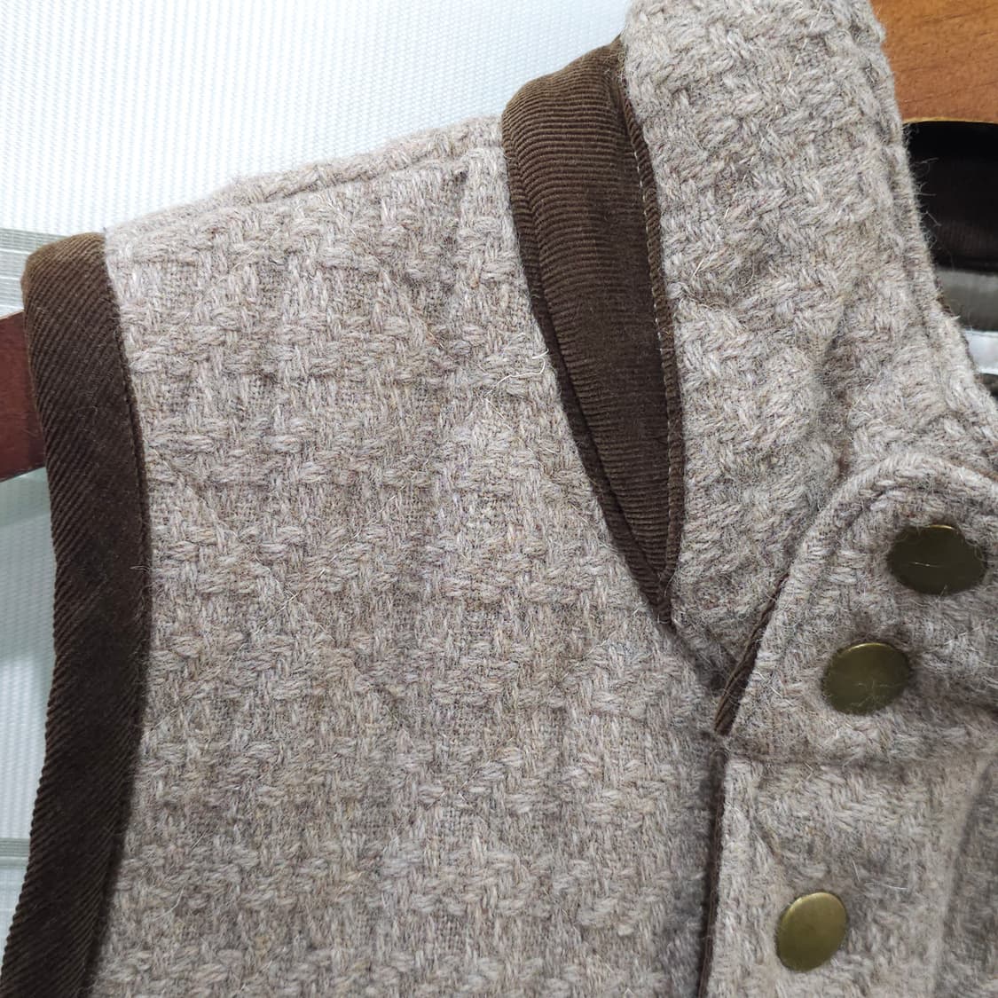 style addition JAPAN 퀄팅 울베스트- 2사이즈 상품이미지4