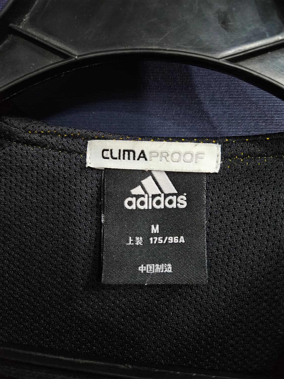 아디다스 자수로고 프린팅 투톤 남성 100 바람막이 후드집업  상품이미지3