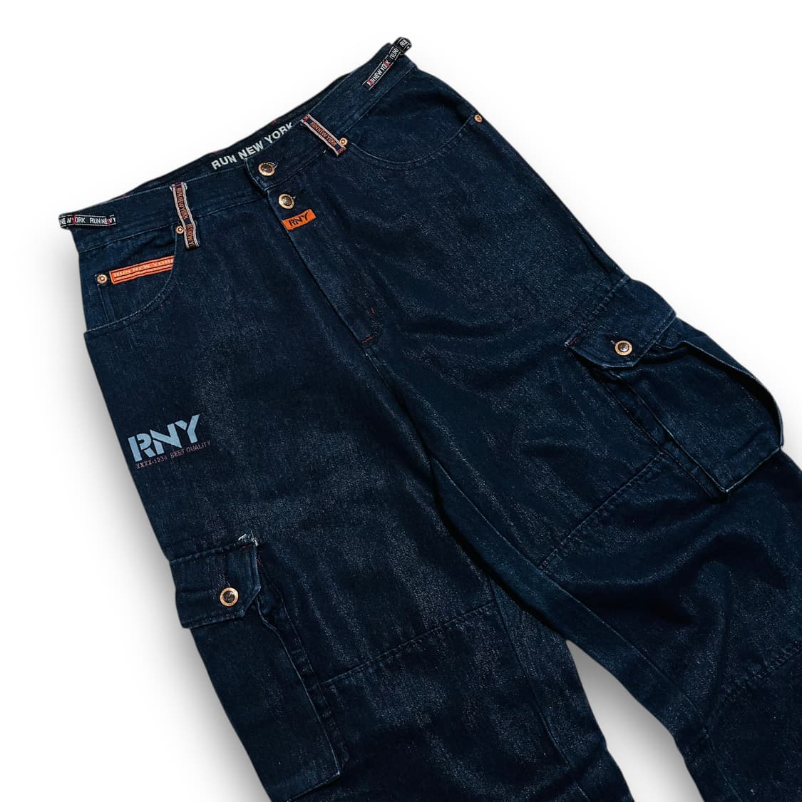 RNY Old School Hip Hop Cargo Denim Pants 상품이미지2