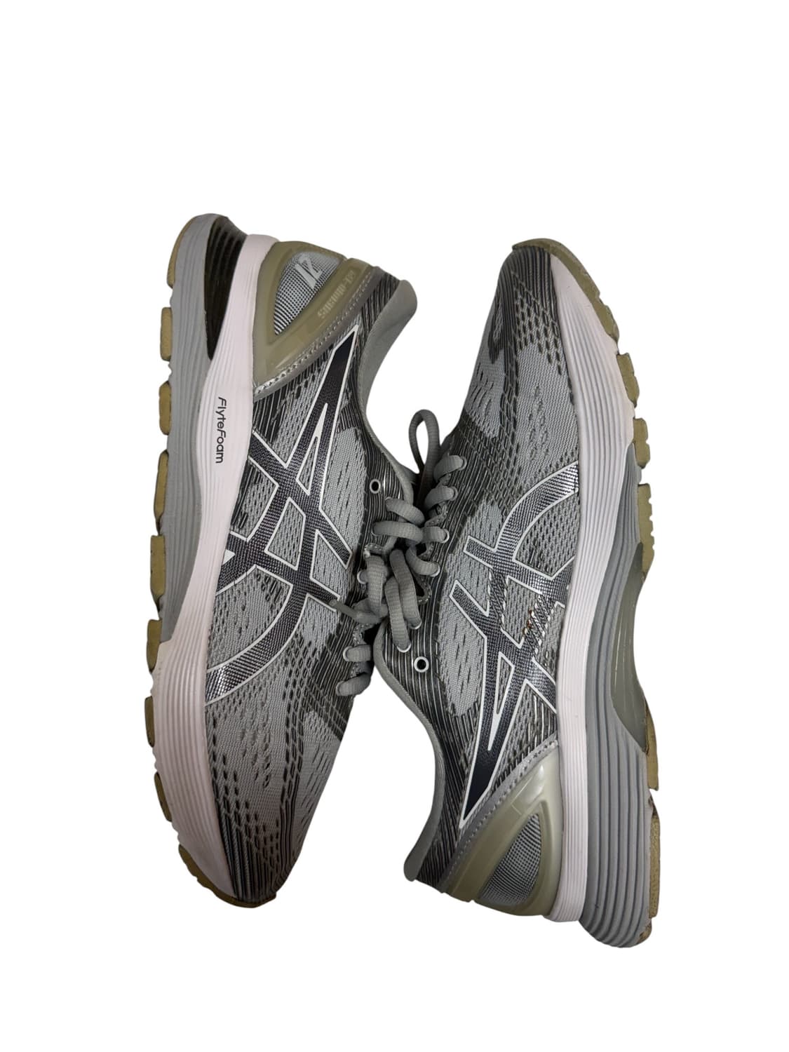 (W260) 아식스 젤님버스21 미드 그레이 실버 상품이미지3