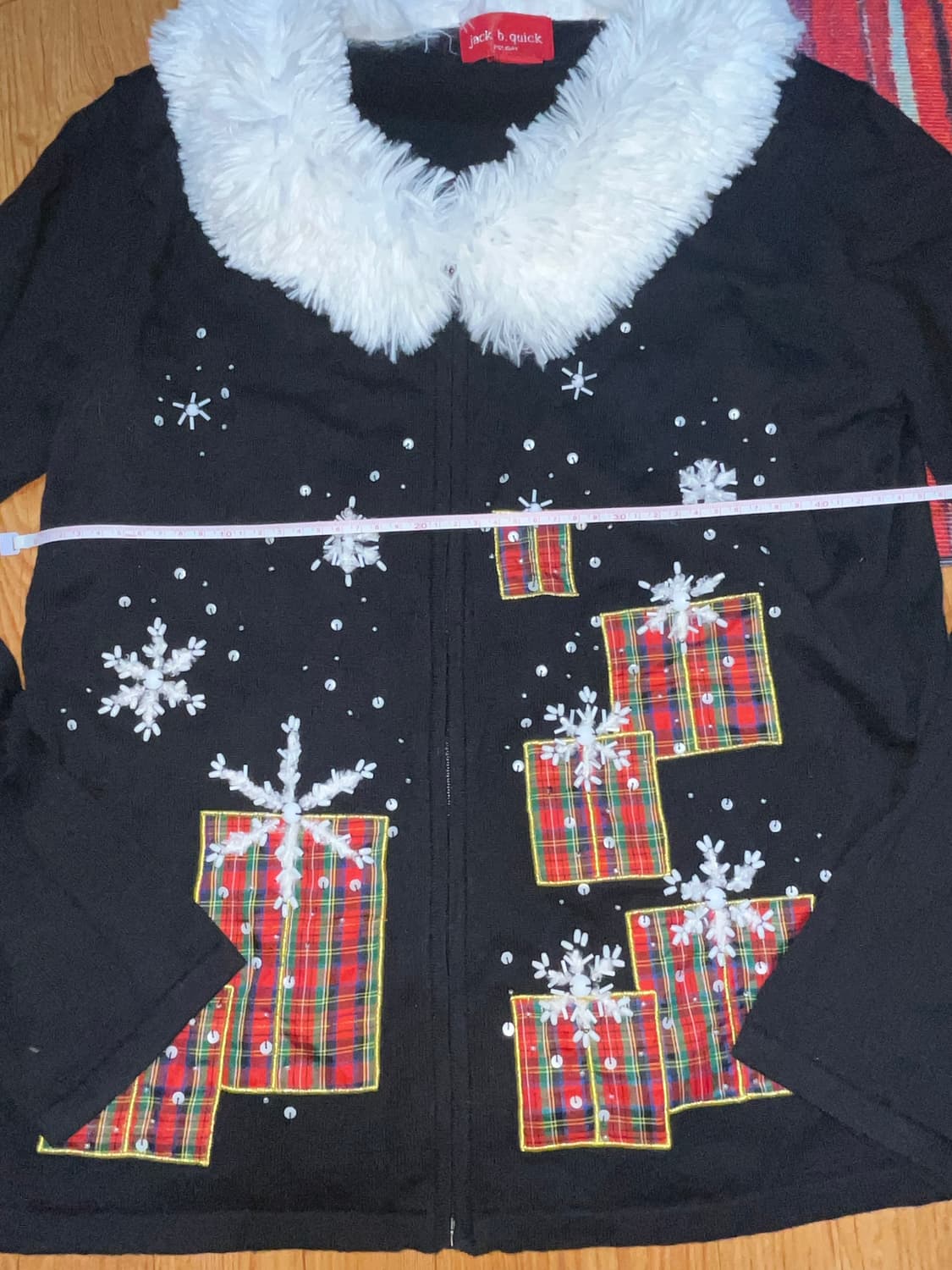 크리스마스 집업 jack b quick 상품이미지2