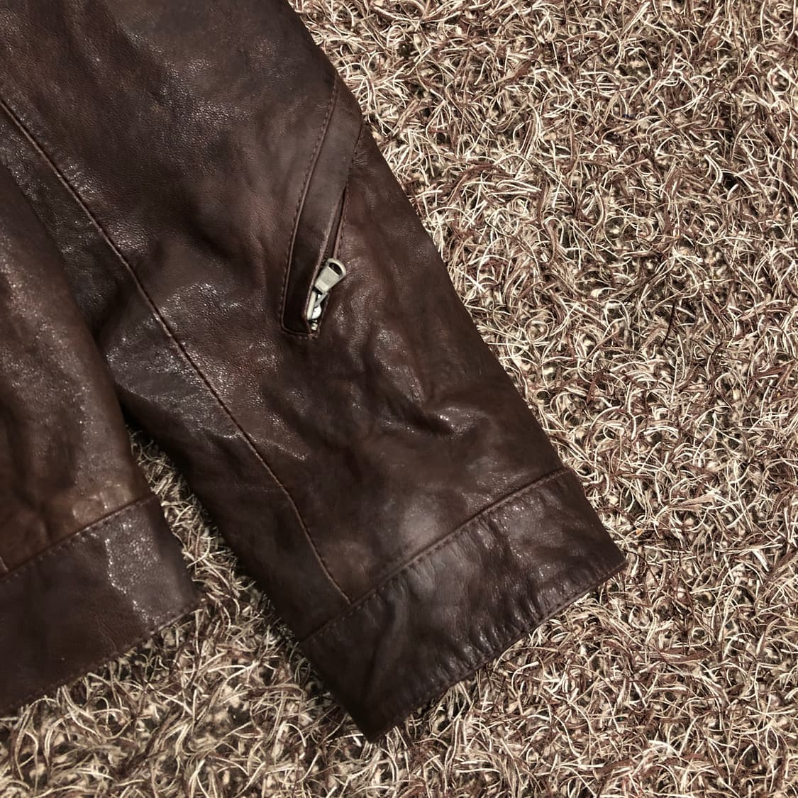 빈티지 양가죽 레더 가죽 자켓 상품이미지3