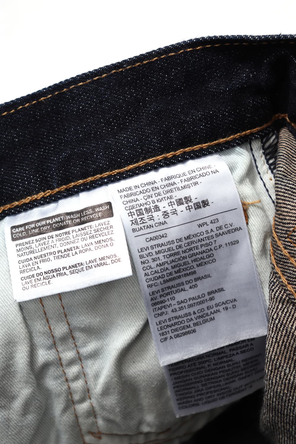 LEVIS 501 빅E 데님 청바지 size 28 상품이미지7