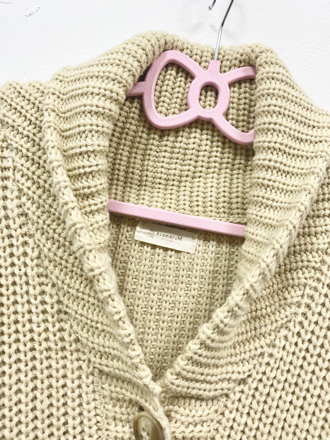 [JPN] 목도리 증정/ 라떼갸루 코리락쿠마 니트 가디건 상품이미지5