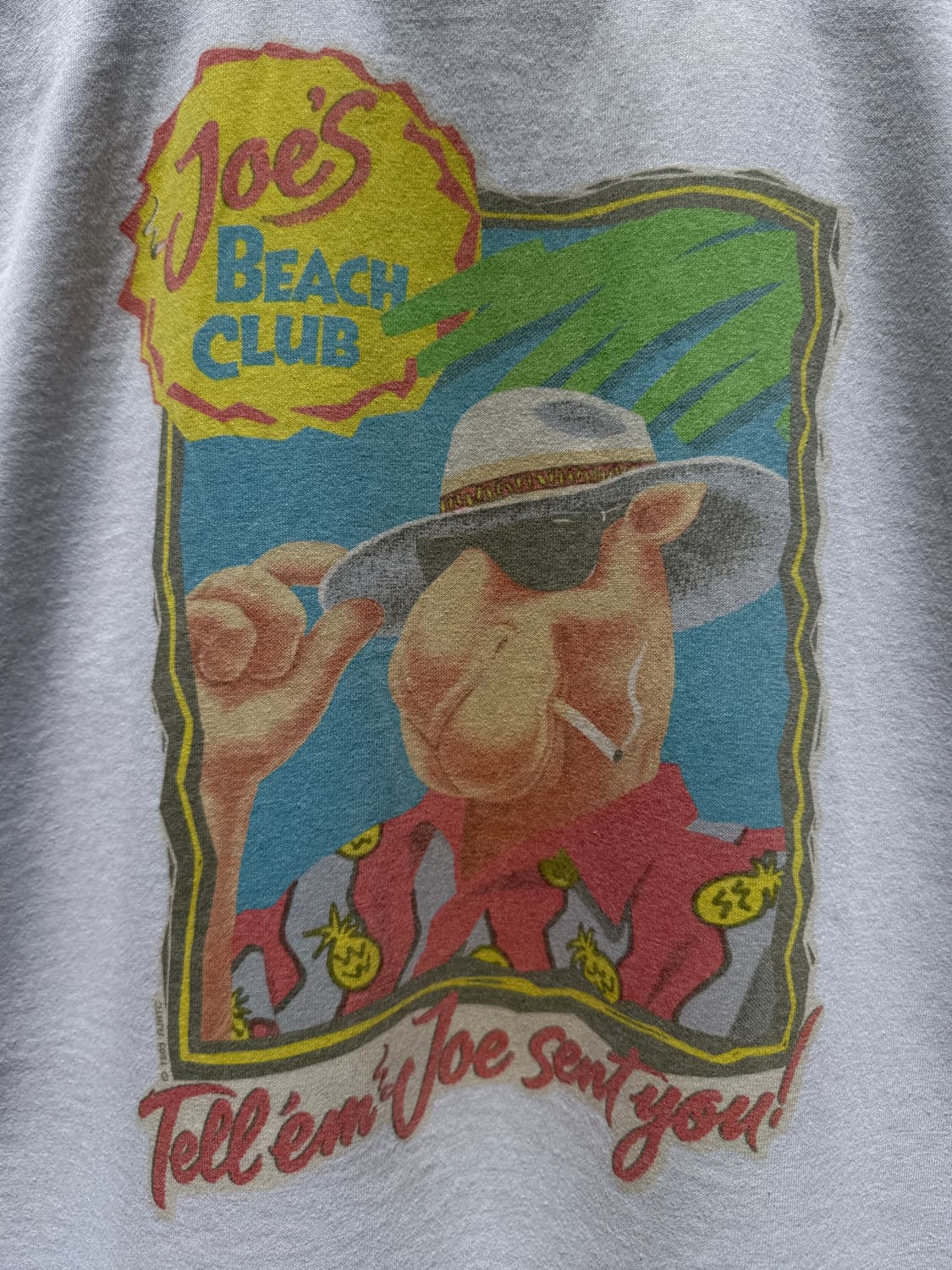 Camel 90s 카멜 비치클럽 프로모 빈티지 포켓 티셔츠 상품이미지2