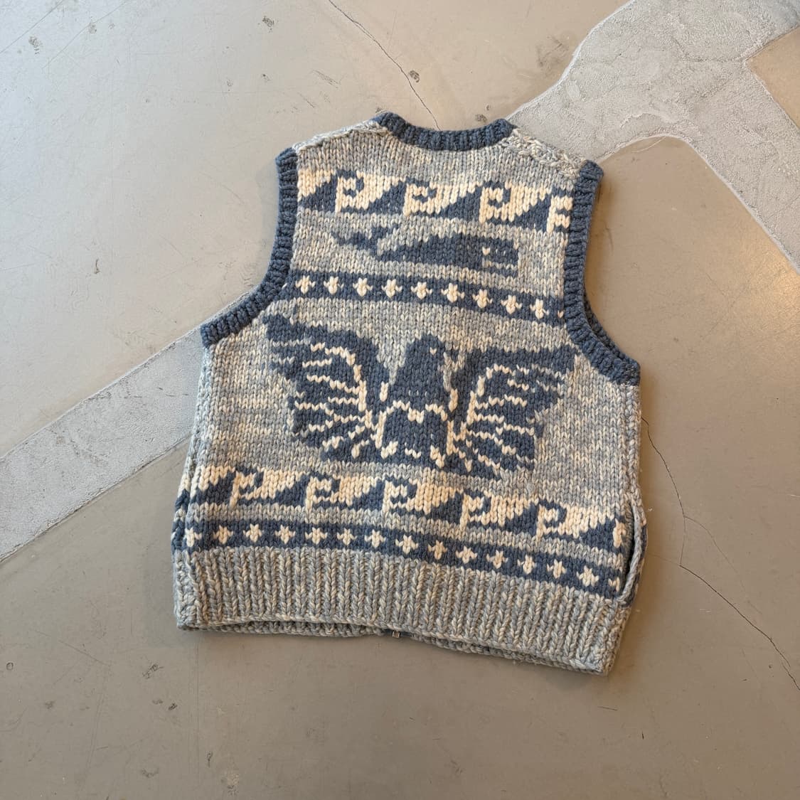 핸드메이드 코위찬 스웨터 베스트 상품이미지4