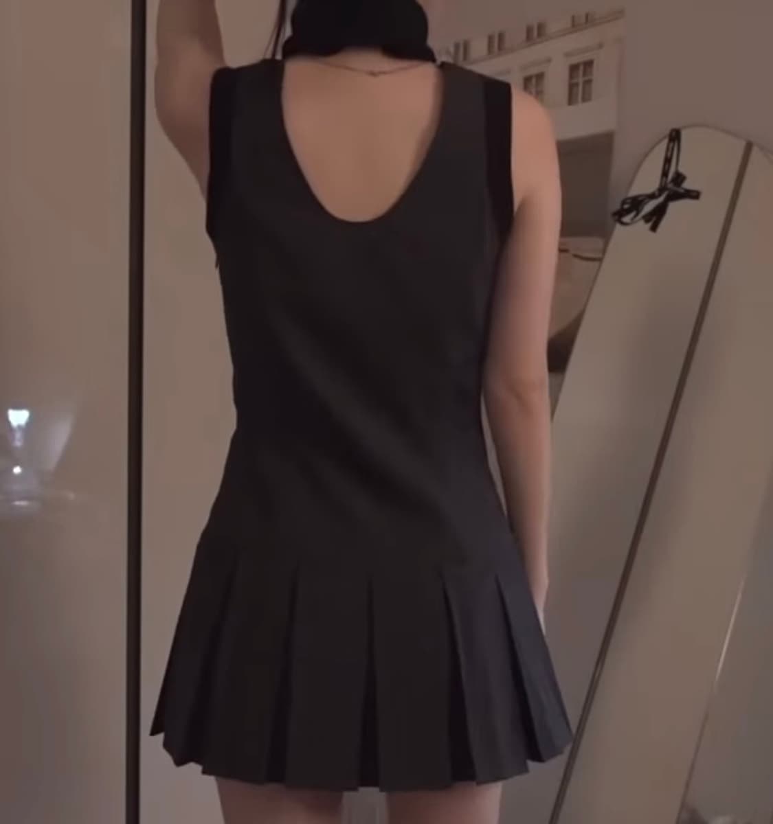 쓰리타임즈 Kayla dress black (size:s) 상품이미지4