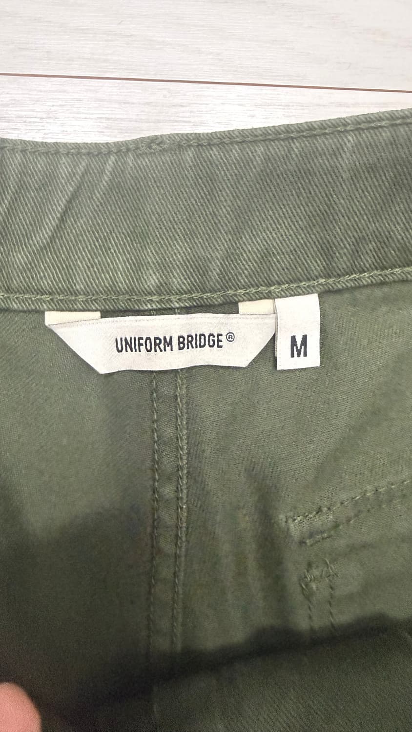 유니폼브릿지 코튼 퍼티그 팬츠 카키 M 상품이미지4