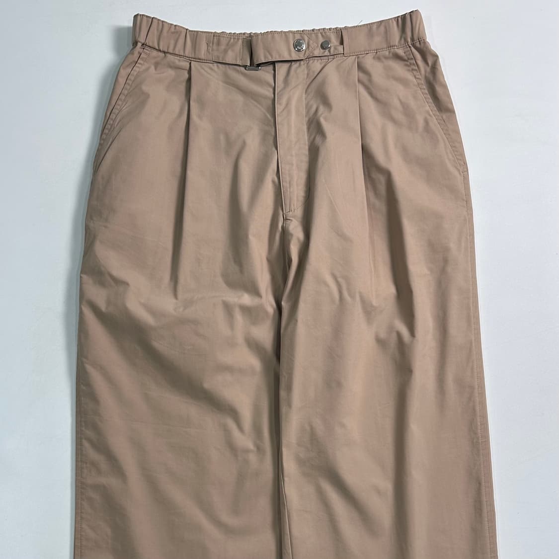 세터 코튼/폴리 벨티드 슬랙스 팬츠  상품이미지1