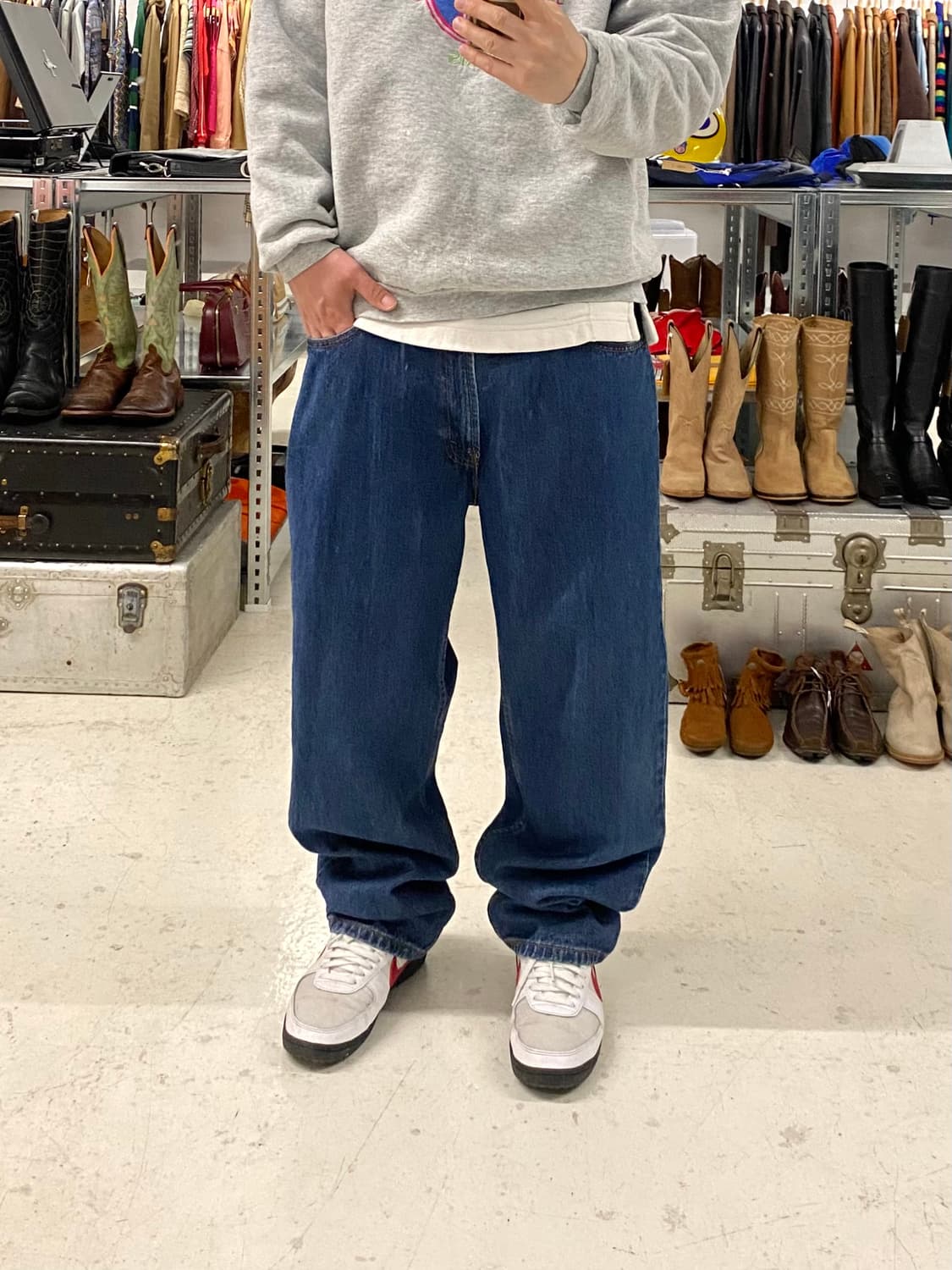 00's LEVI'S 550 denim pants 550 루즈핏 데님 상품이미지1