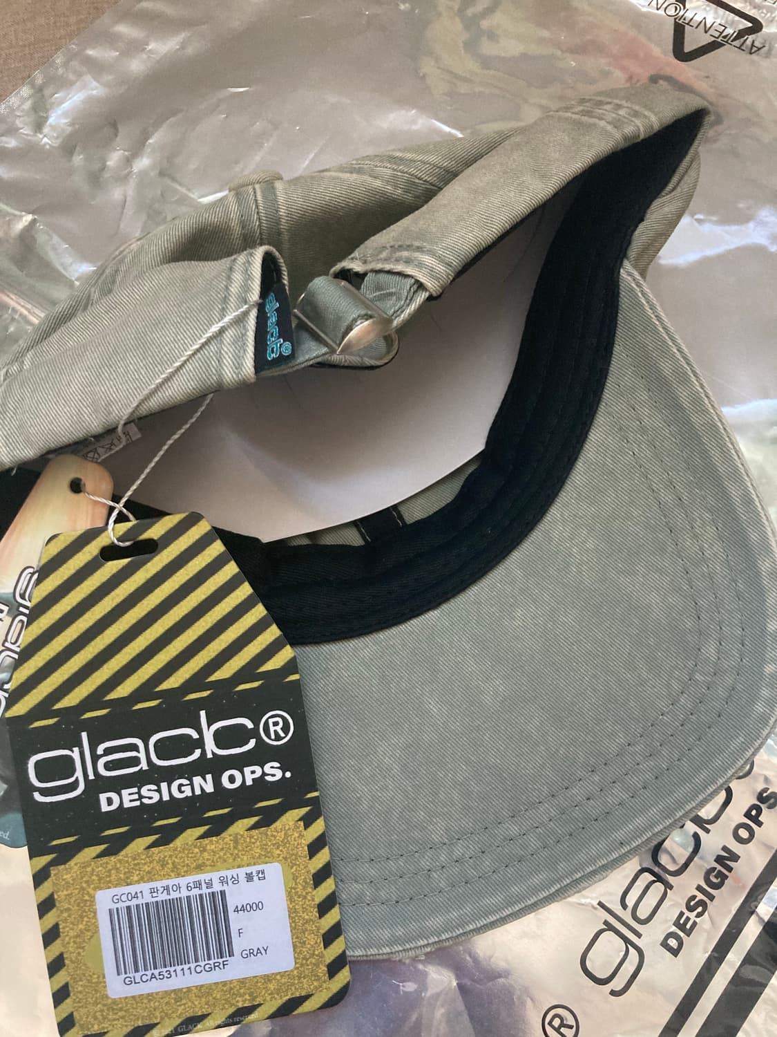 GLACK 글랙 판게아 6패널 빈티지 워싱 볼캡 상품이미지10