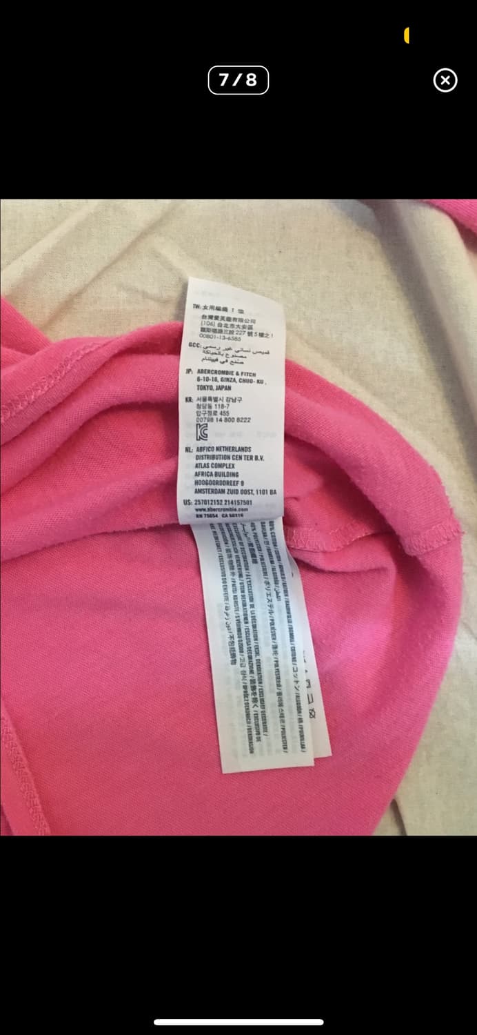 아베크롬비 자수 롱슬리브 상품이미지4