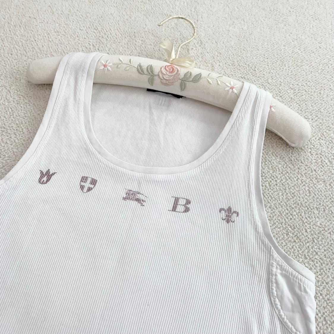 Burberry ♥ 버버리 로고 골지 슬리브리스 상품이미지2