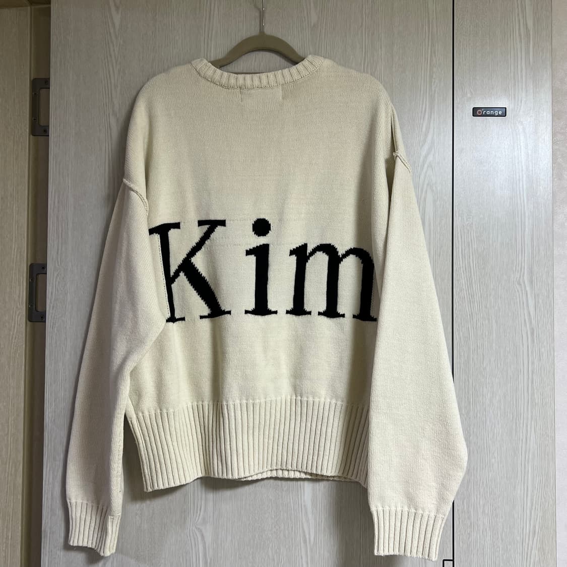 마뗑킴 빅로고 니트 상품이미지5