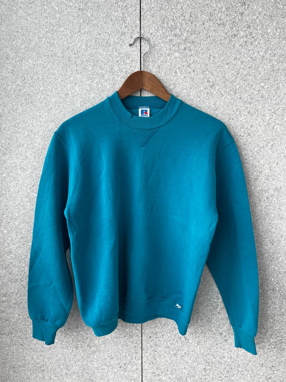 빈티지 USA 90's 러셀 애슬레틱 블링크 스웻셔츠 틸아쿠아 M 상품이미지1