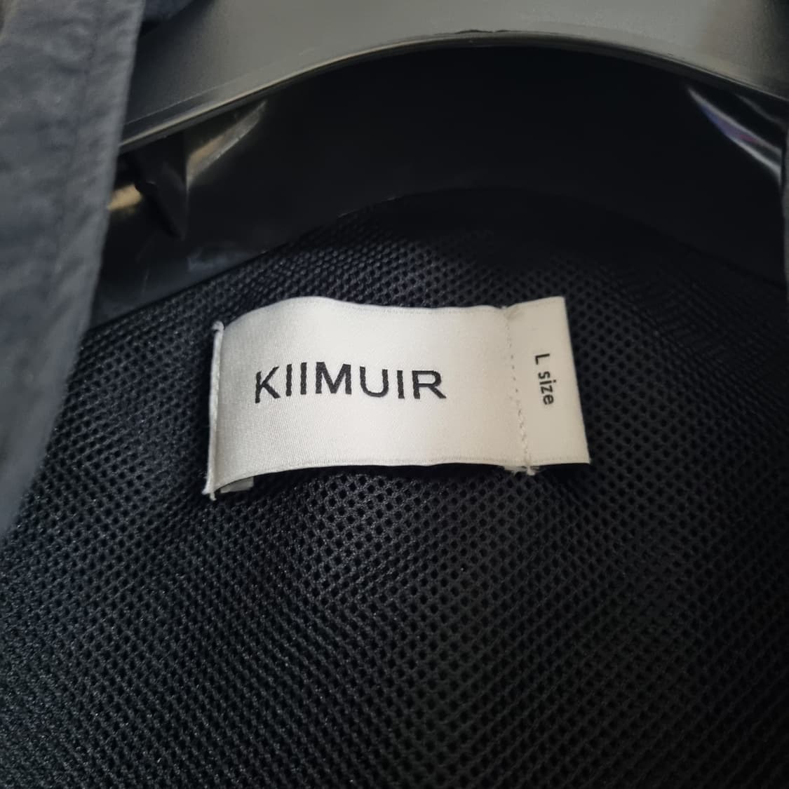 키뮤어 헤링턴 윈드브레이커 자켓 블랙 L 상품이미지3