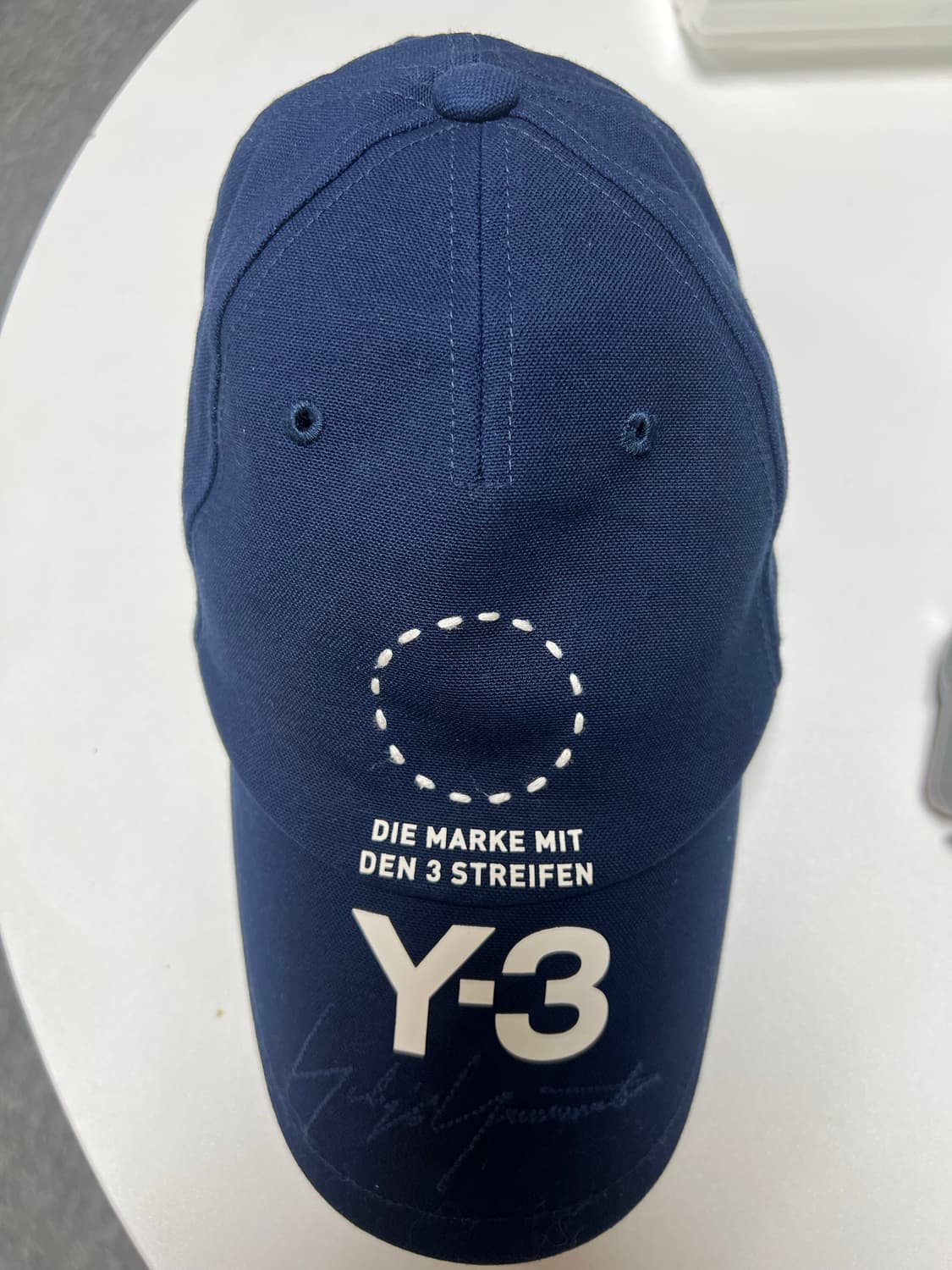 Y-3 요지야마모토 볼캡 네이비 상품이미지1