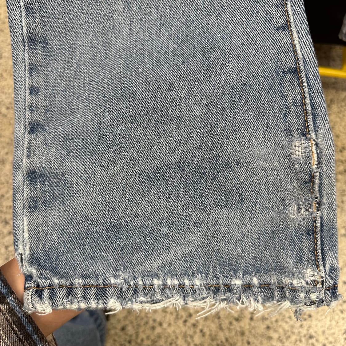 10‘s 리바이스 517 연청 디스트로이드 상품이미지7