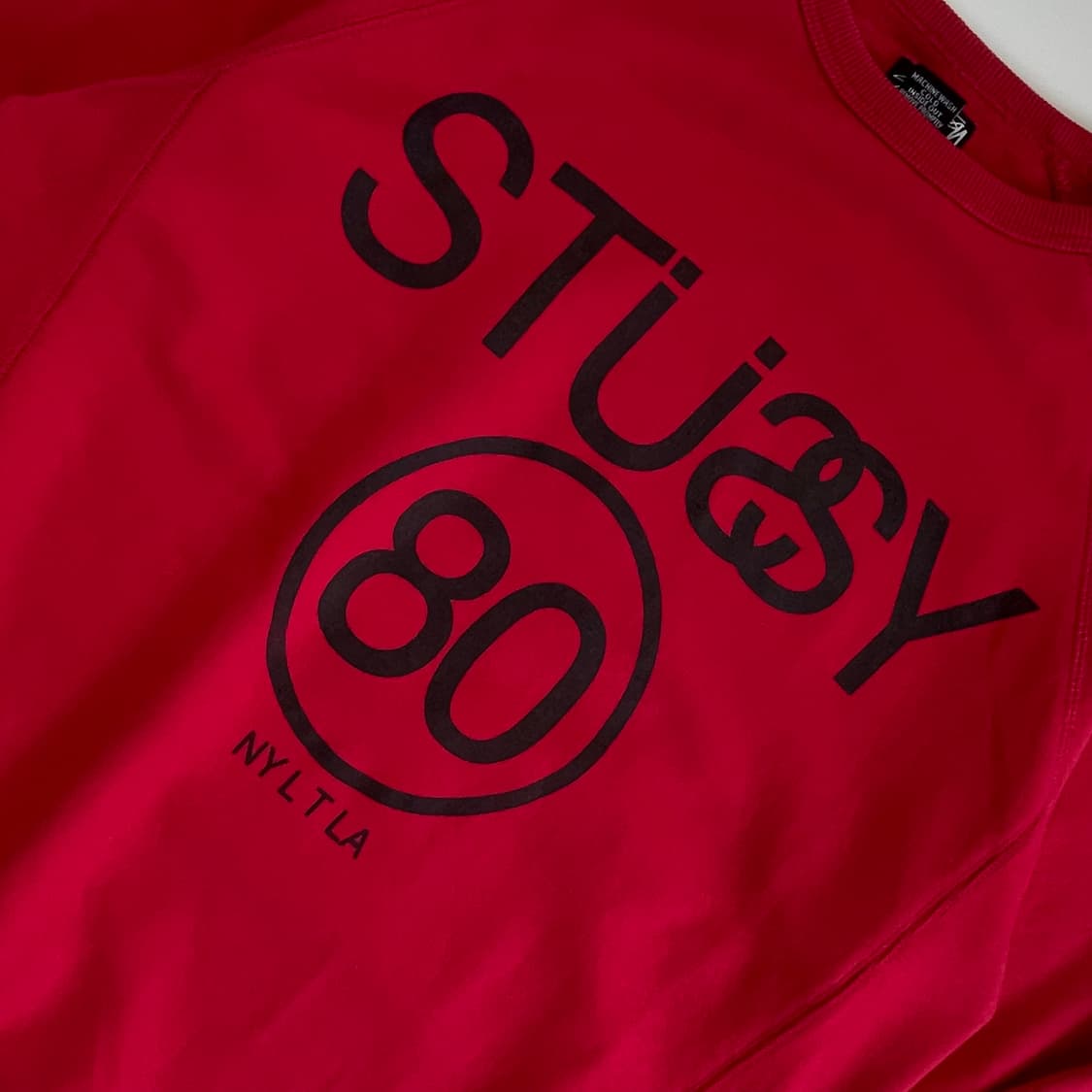 Stussy  스투시 00,s 스팰로고 맨투맨 상품이미지3