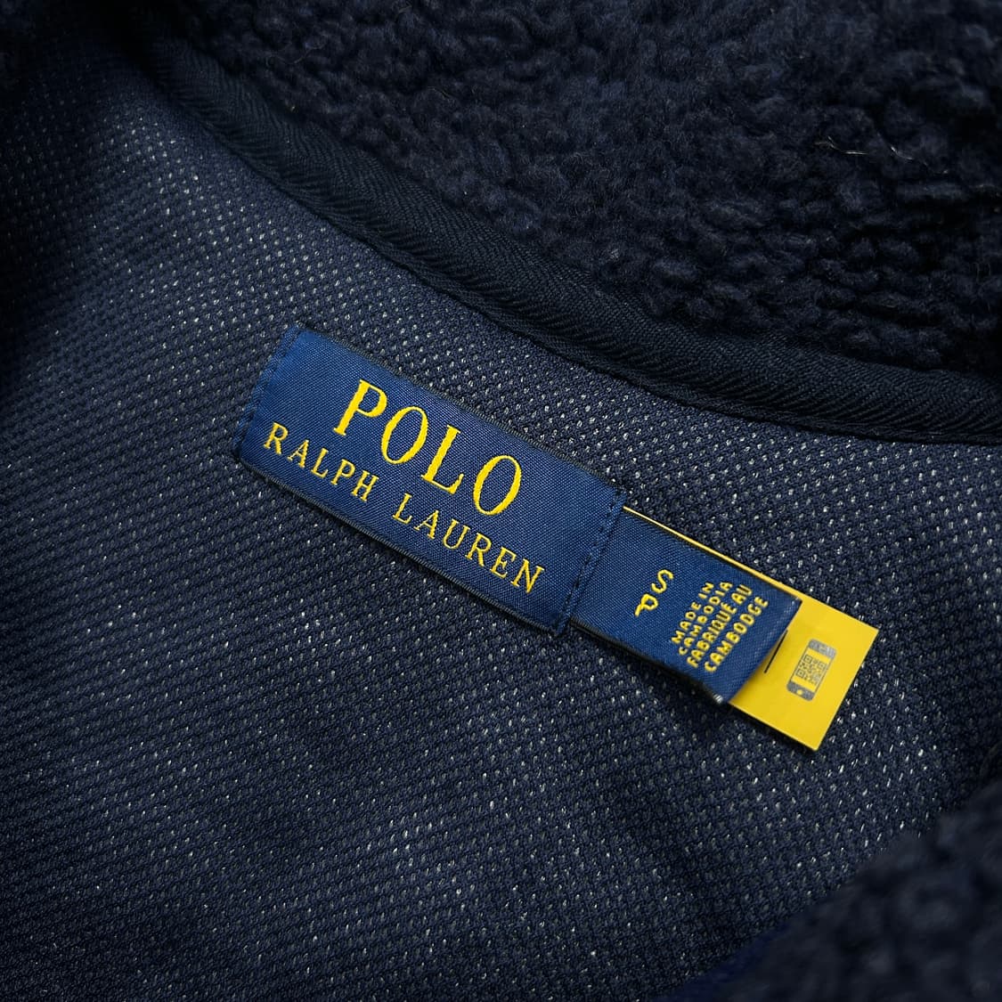 폴로 시그니처 쉐르파 후리스 자켓(S) 상품이미지2