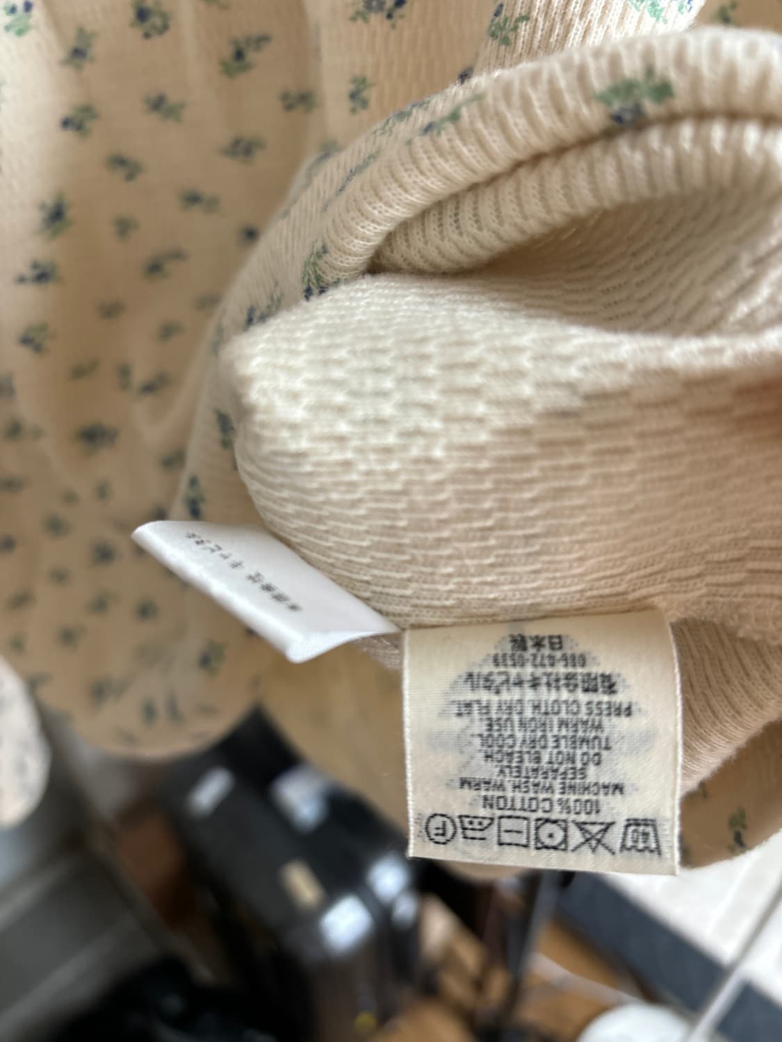 캐피탈 플라워 하프집업1size 상품이미지4