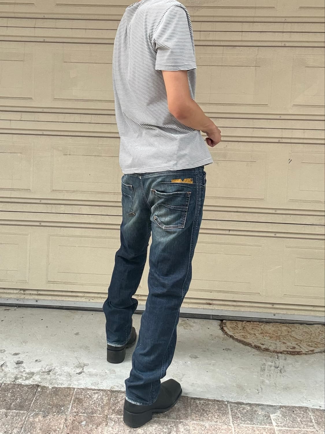 00s Diesel machanical detail jeans 상품이미지3