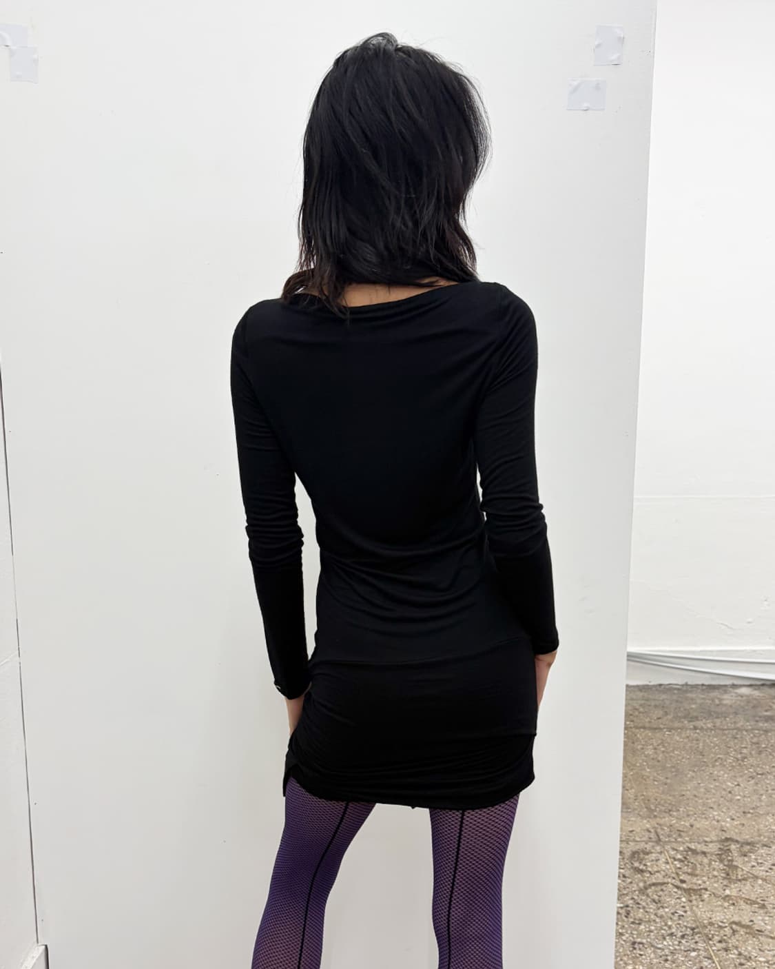 대니 로즈 보우 디테일 미니 드레스 상품이미지2