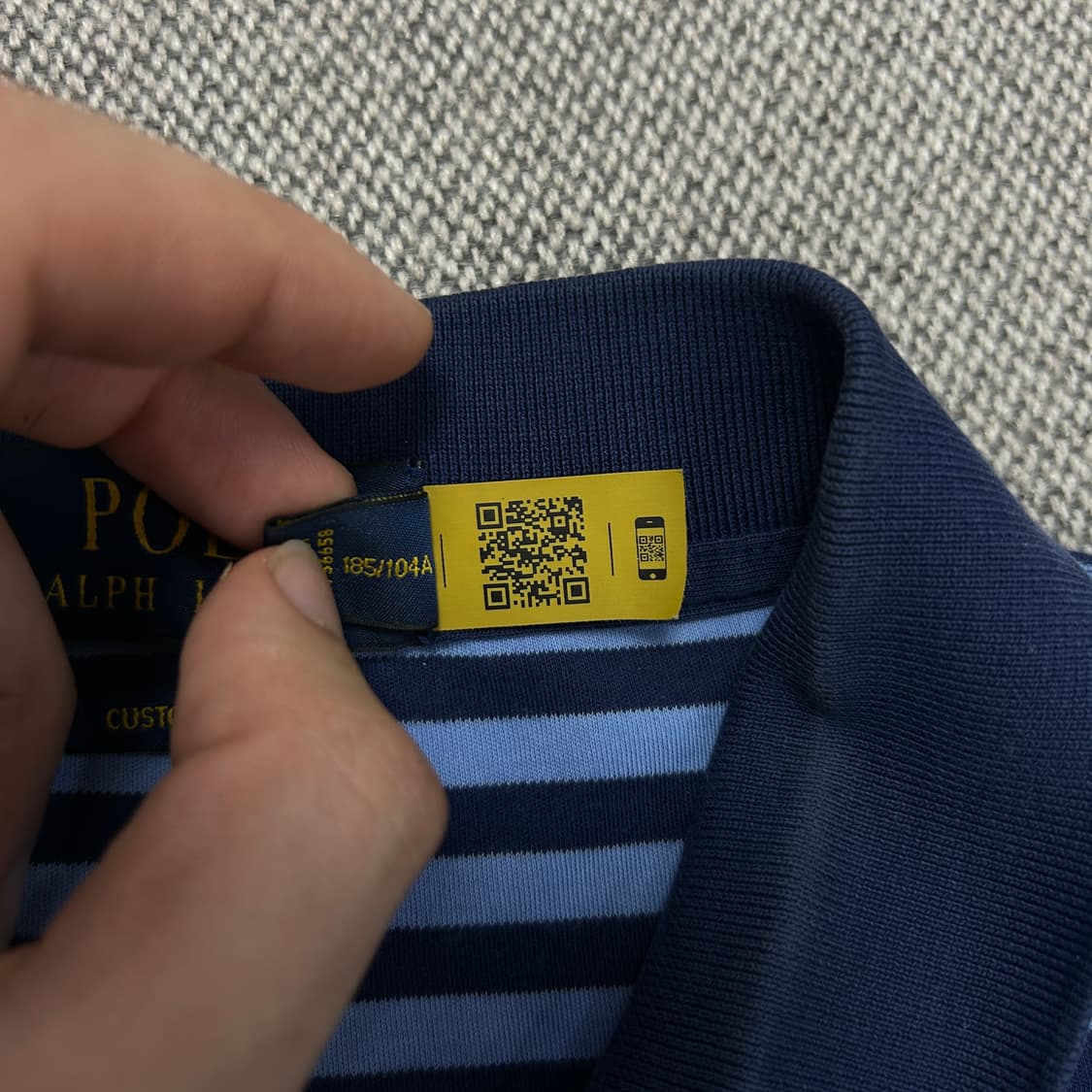 폴로 스트라이프 스몰포니 카라티(XL) 상품이미지3