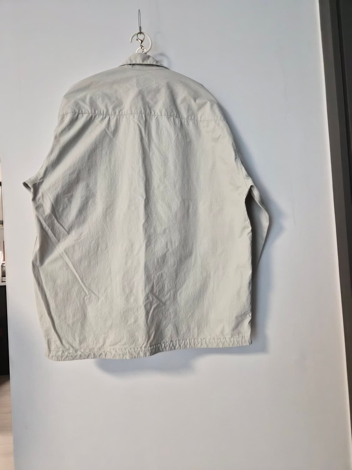 THEY 에센셜 포플린셔츠 M사이즈 민트그레이 상품이미지7