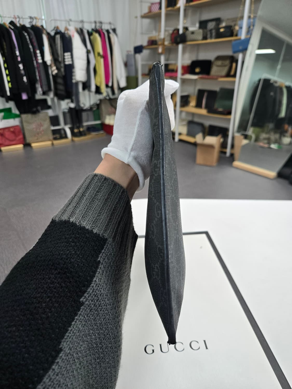 [50%세일] 구찌 킹스네이크 클러치백 상품이미지4